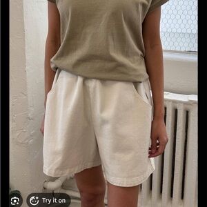 Le Bon Shoppe City Shorts in Natural